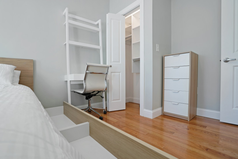 Bedroom Desk Closet